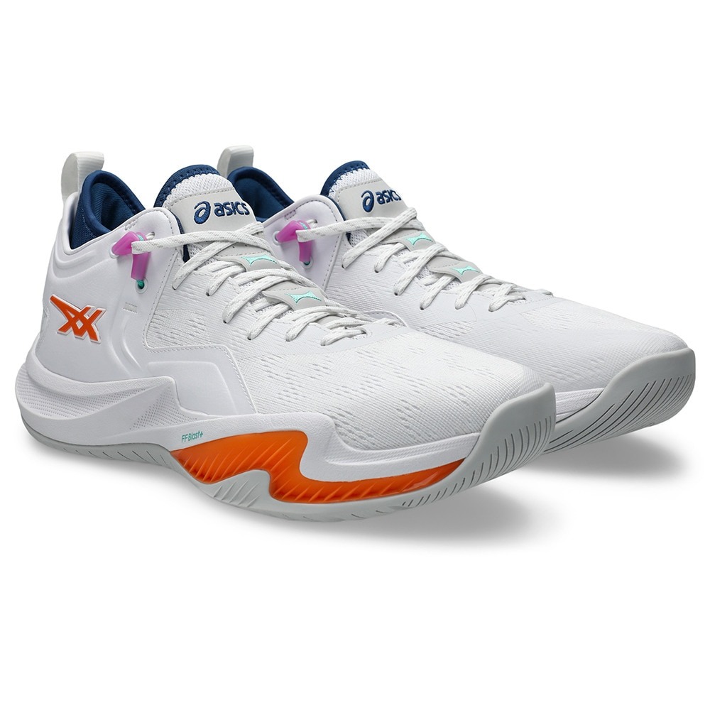 アシックス ノヴァサージロー2【1061A051.101】WHITE/SUN PEACH