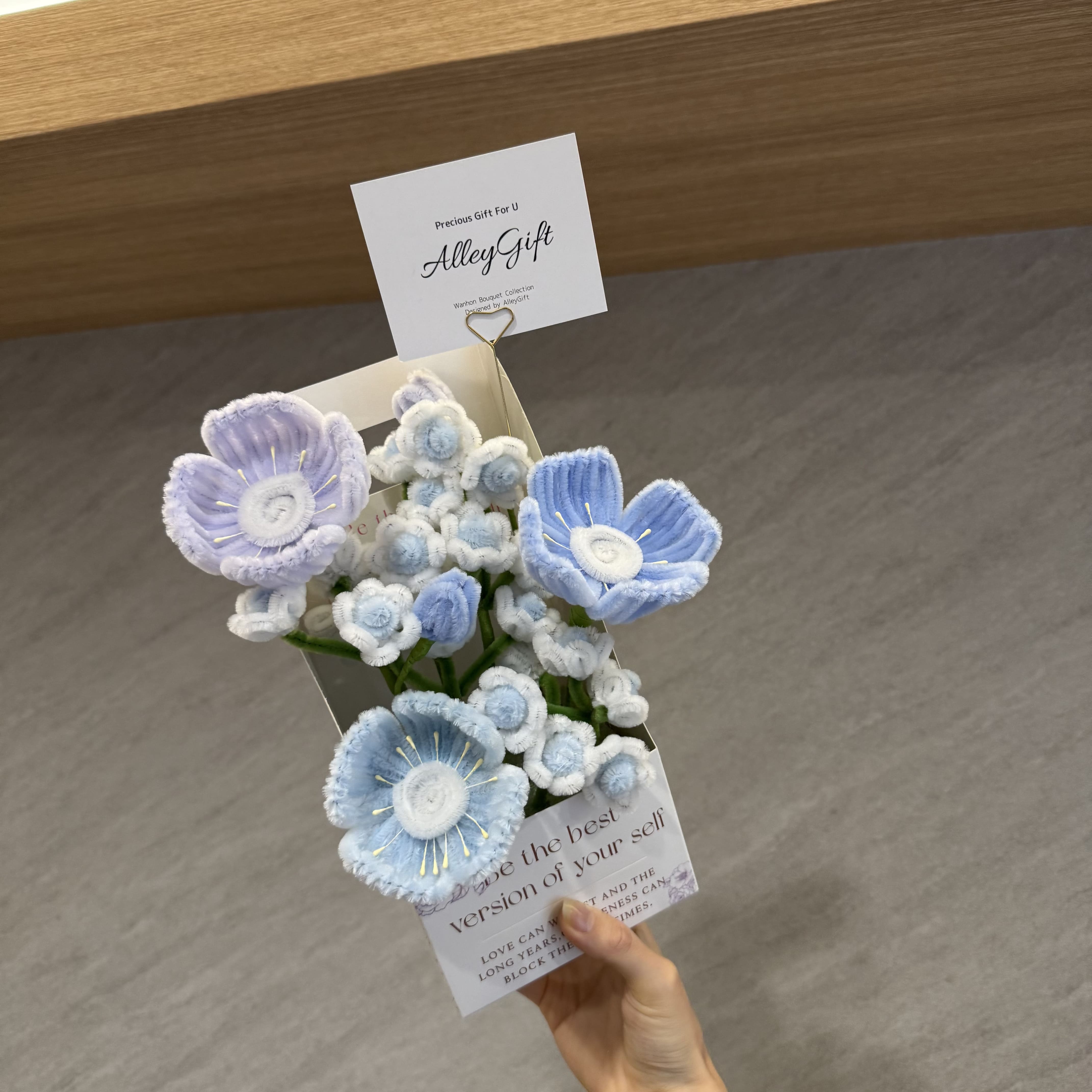 モールフラワー花束 | Pipe Cleaner Flower – AlleyGift