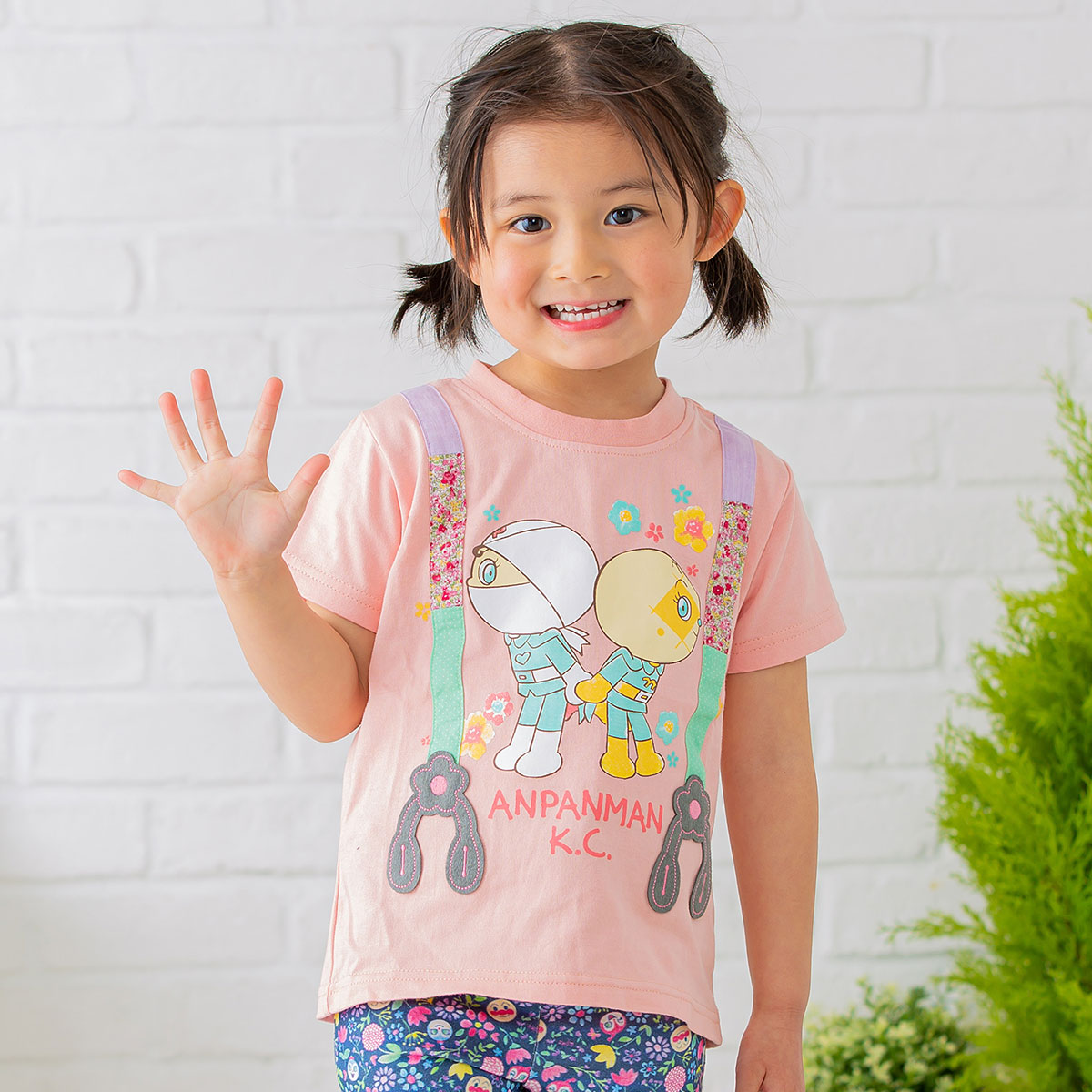 メロンパンナちゃん ロールパンナサスペンダーTシャツ｜アイテム