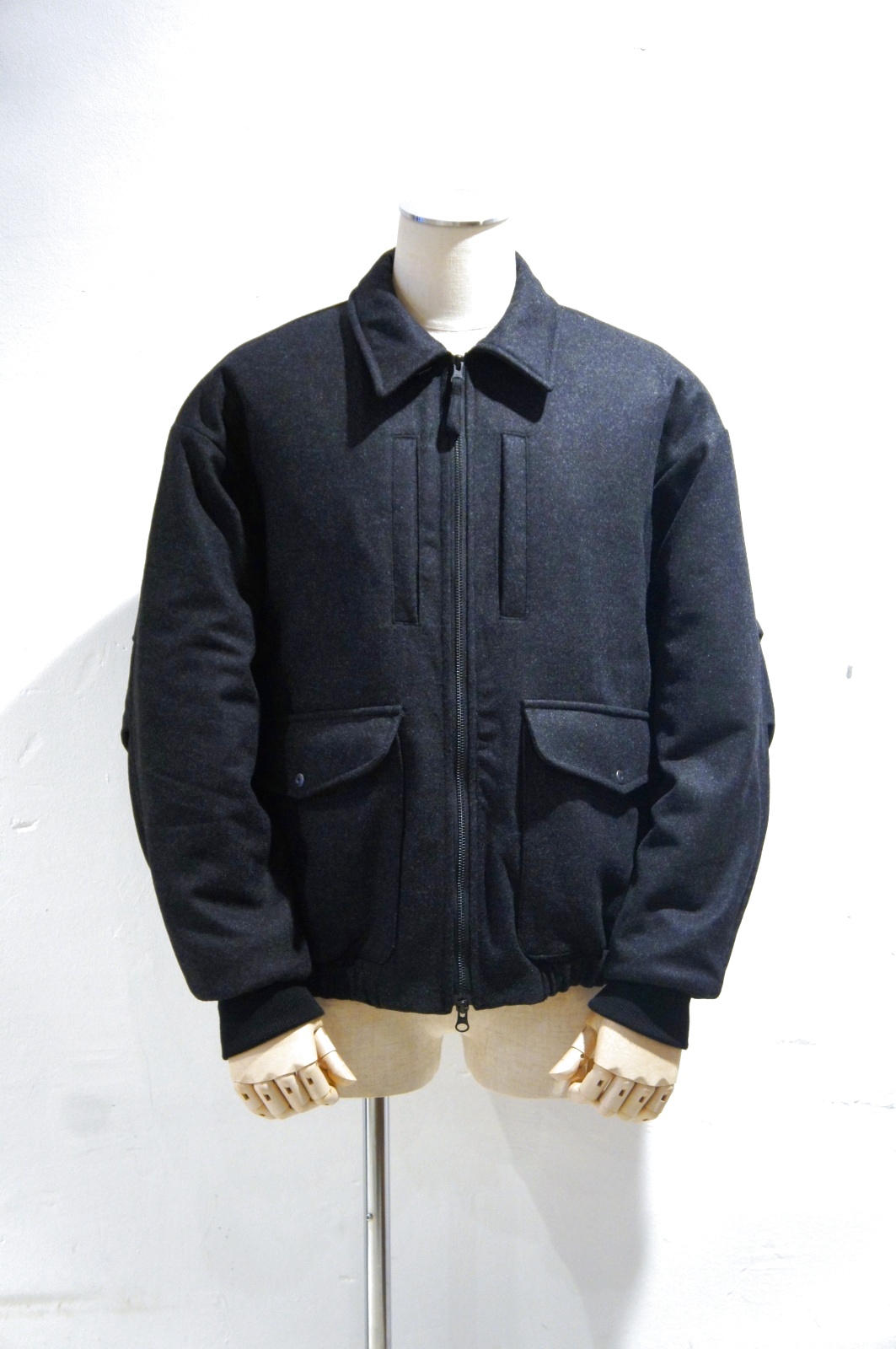 MANUALALPHABET（マニュアルアルファベット）WOOL CWU FLIGHT JACKET
