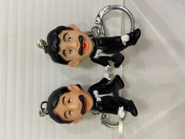 昭和レトロ☆2体セット☆ヒゲダンス☆志村けん・加藤茶☆ソフビ人形 5