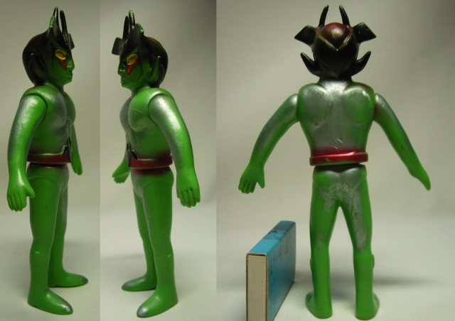 タカトク デビルマン ソフビ人形 15.0cm 放映当時 版権有 【TO2339】