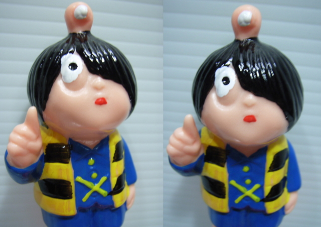 シスコ ゲゲゲの鬼太郎 ソフビ人形 9．0cm 復刻版？ 版権有 アニメ