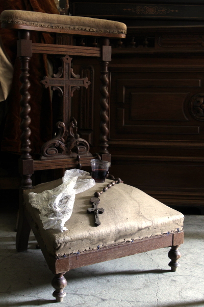 アンティークプレイヤーチェア チャーチチェア チャペルチェア