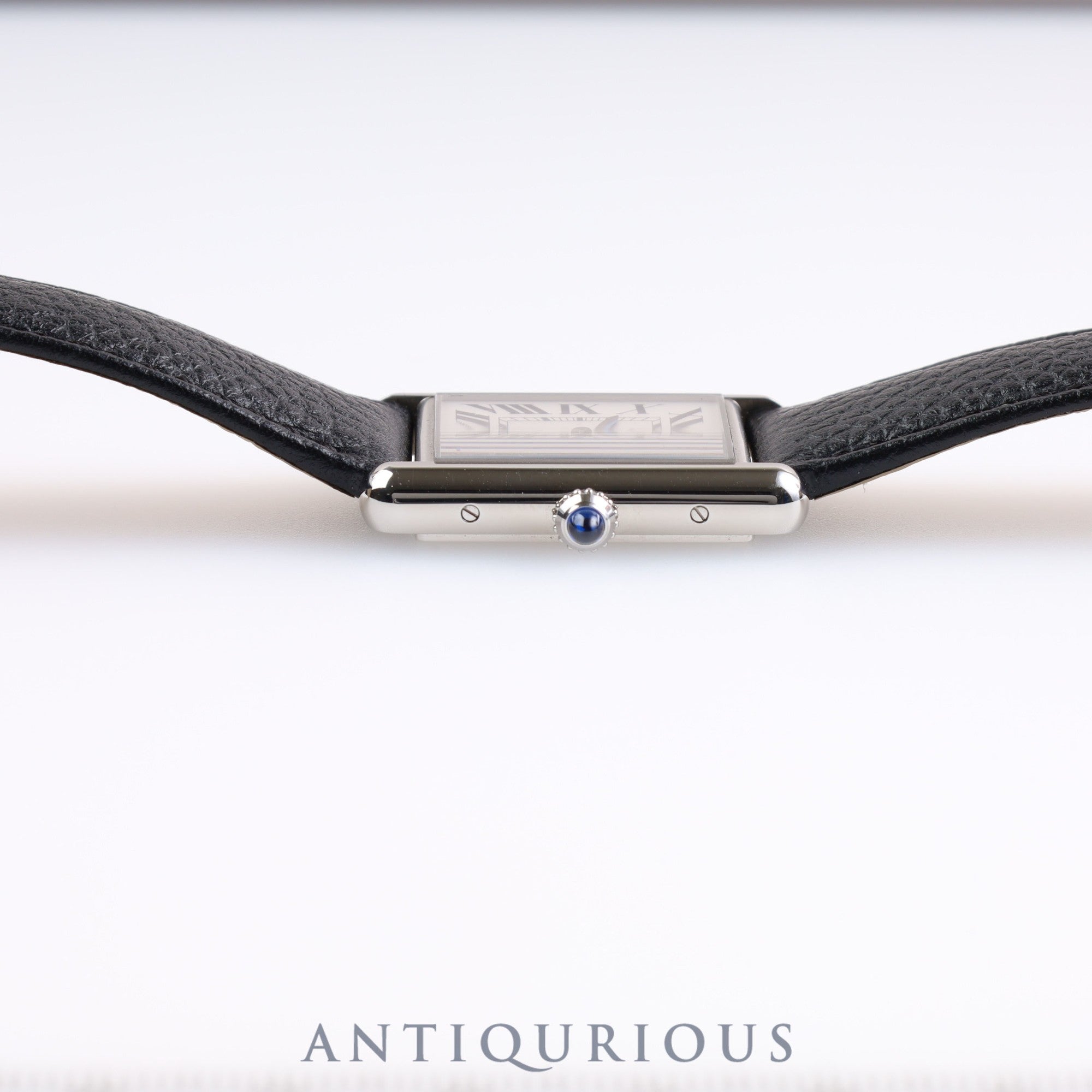 カルティエ タンクマスト LM QZ WSTA0041 / 4323 SS 革 純正ベルト