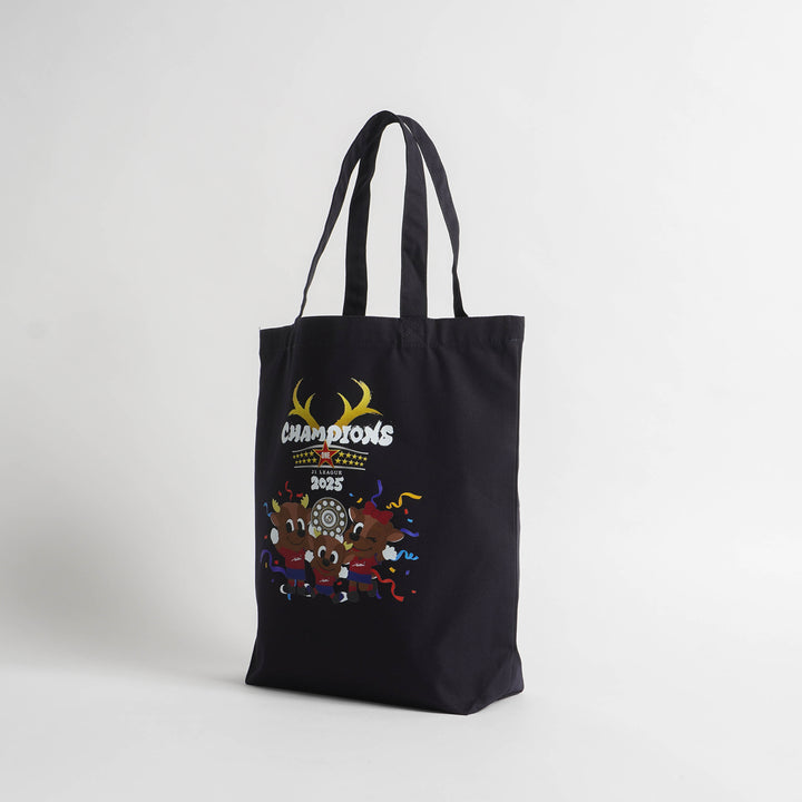 25J1リーグ優勝記念トートバッグ（マスコット）全2色【予約】 – 鹿島