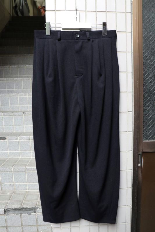 Not by ka na ta ノットバイ カナタ】4タックパンツ NAVY