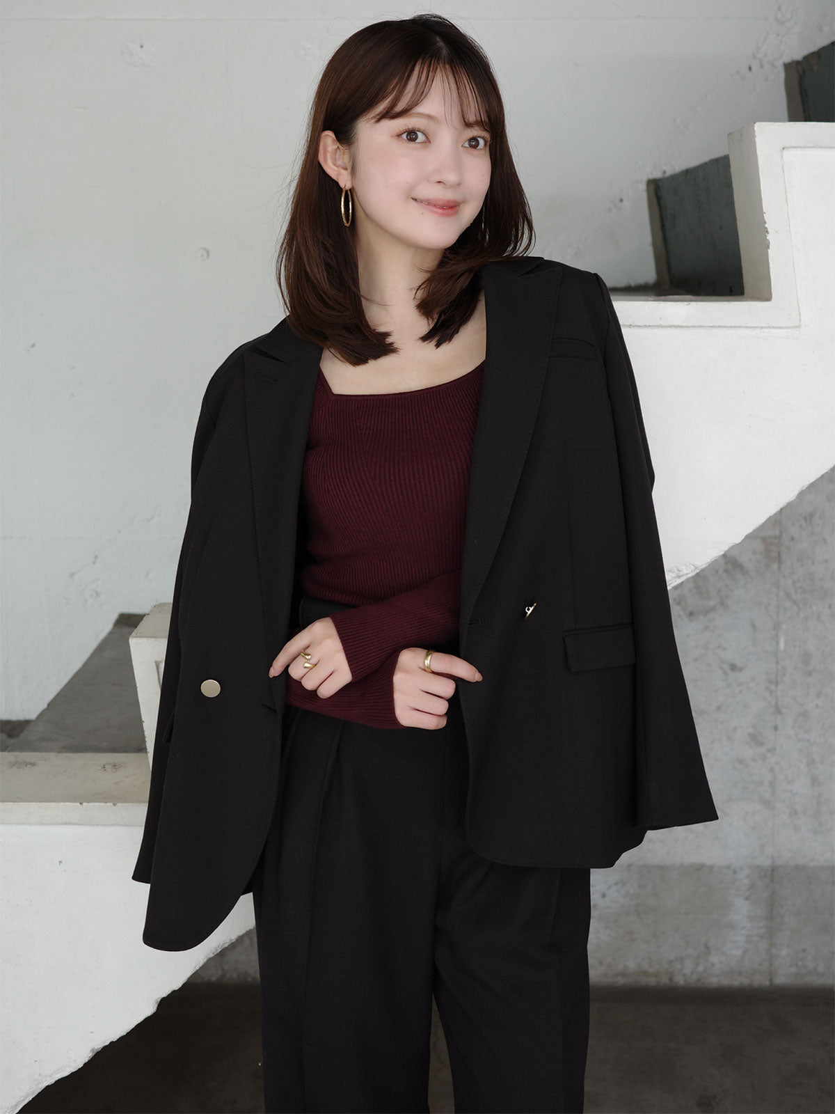 ベーシックダブルジャケット