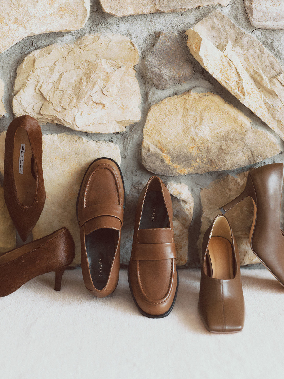 レザーローファー