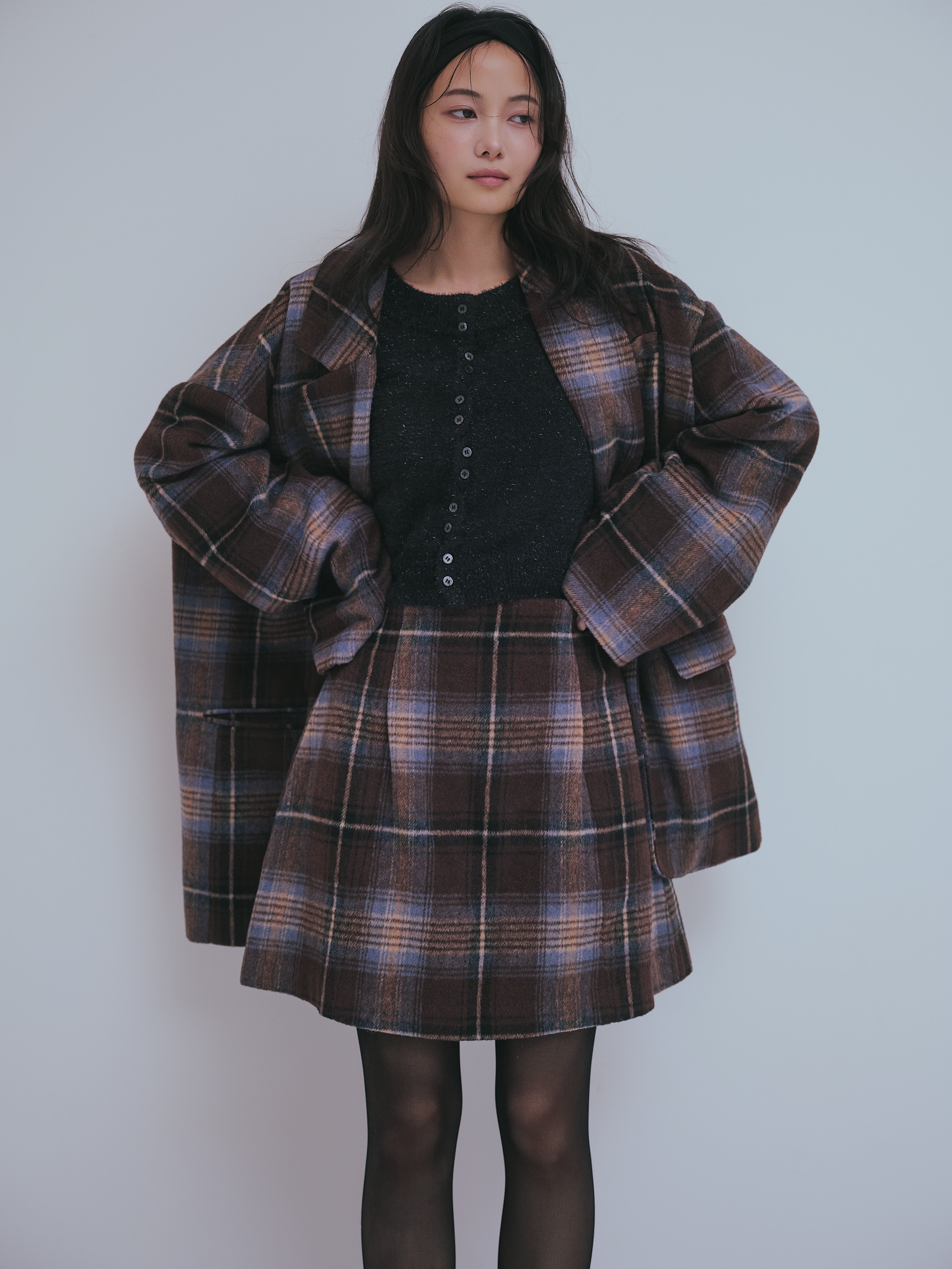 checked over jacket – andequal