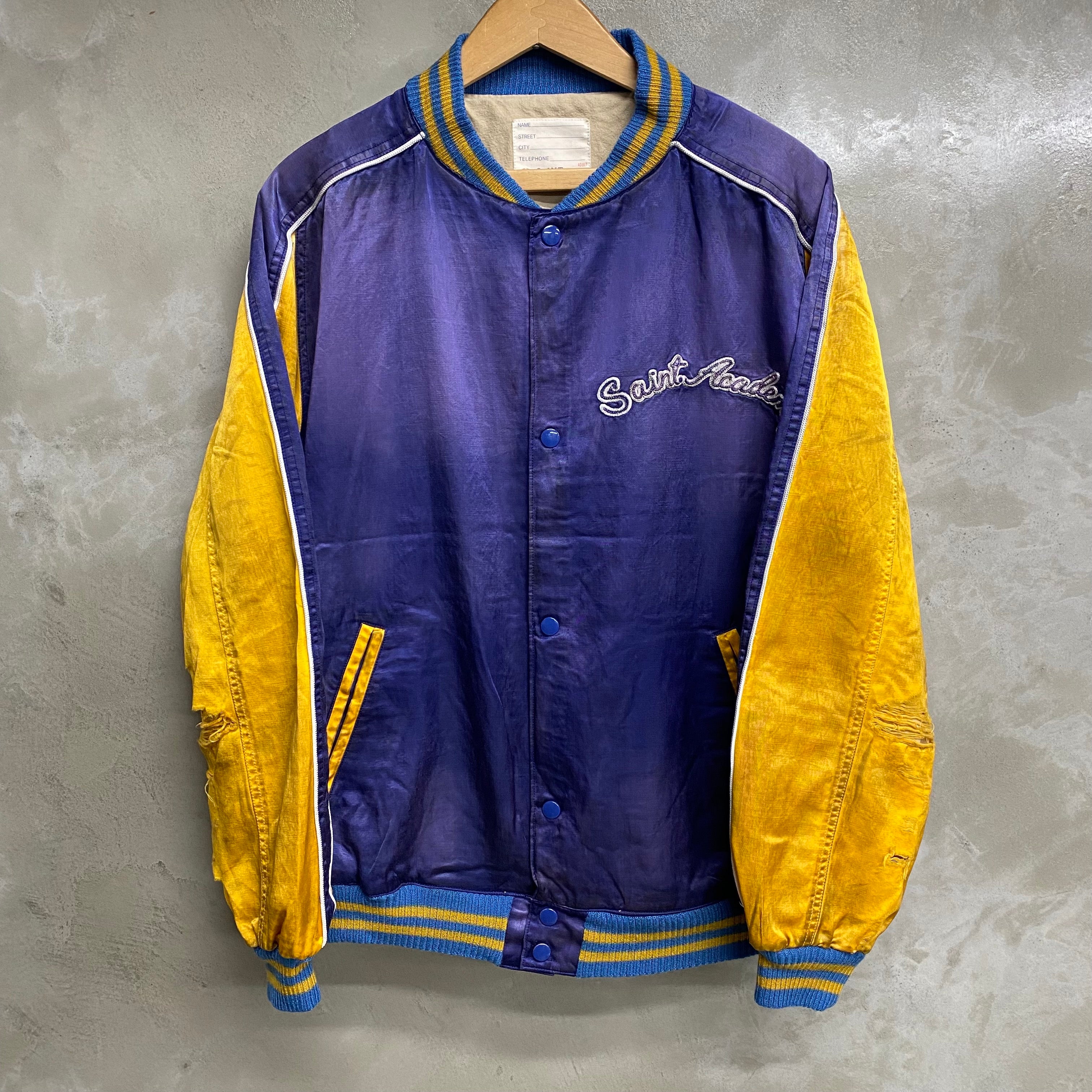 SAINT MICHAEL x SHERMER ACADEMY SKASTADIUM JKT -COLLABORATION