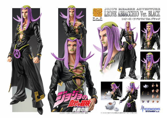 ジョジョ 黄金の風」アバッキオ＆トリッシュがフィギュア化！ WF限定
