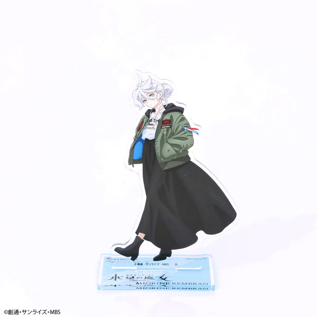 ガンダム 水星の魔女」スレッタ＆ミオリネのMA-1が登場！ エンブレムや