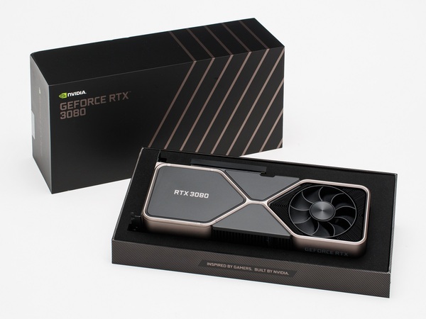 ASCII.jp：GeForce RTX 3080 Founders Edition開封の儀、独特な内部