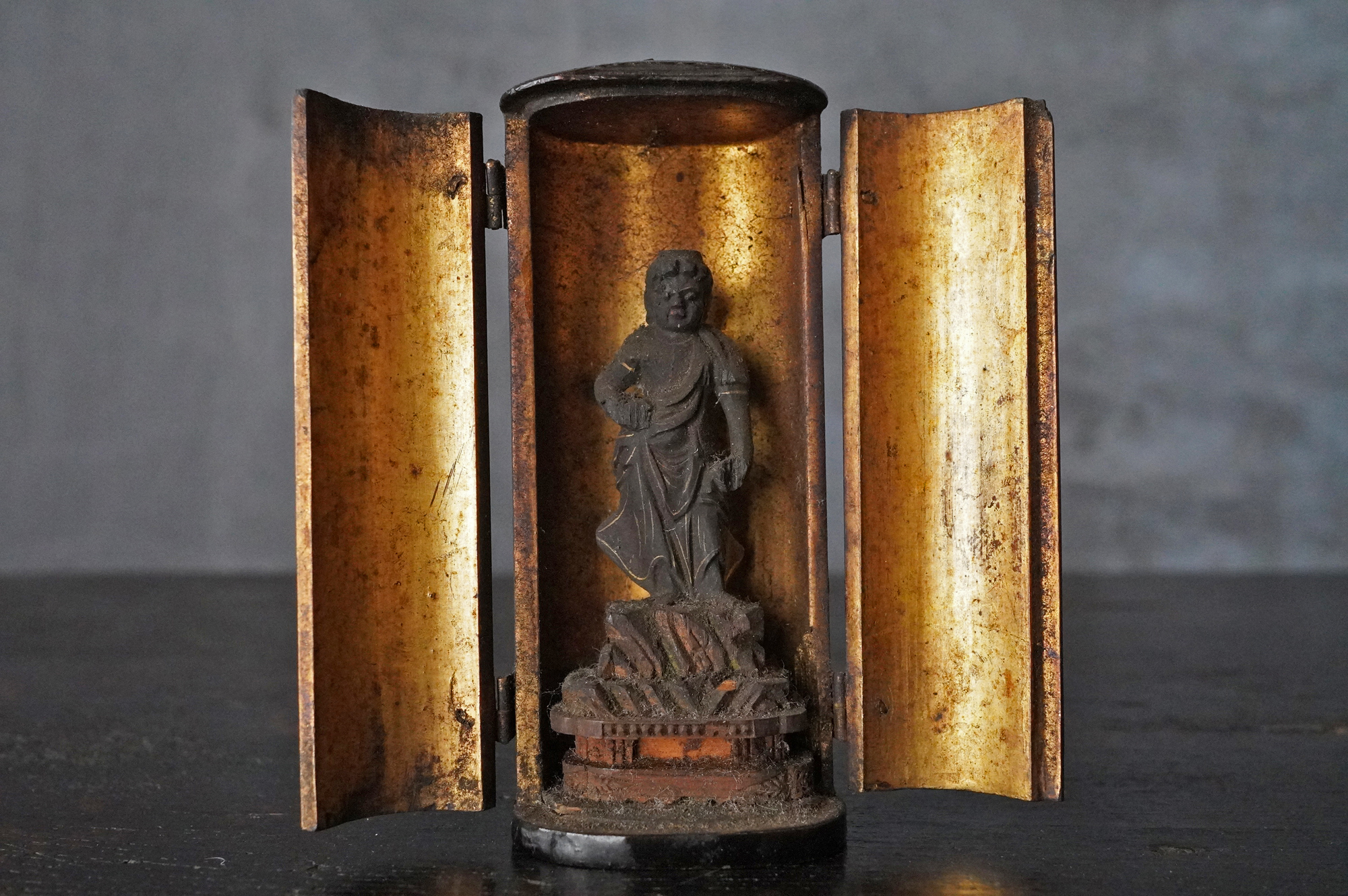 厨子入不動明王 - 古美術 三坂堂 online shop