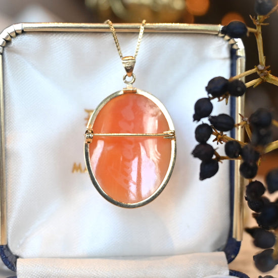 ヴィンテージ カメオ ペンダントトップ | 芦屋Antico