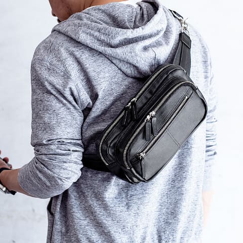 サンワサプライ、岡山デニム使用の日本製ボディバッグ発売 - トラベル