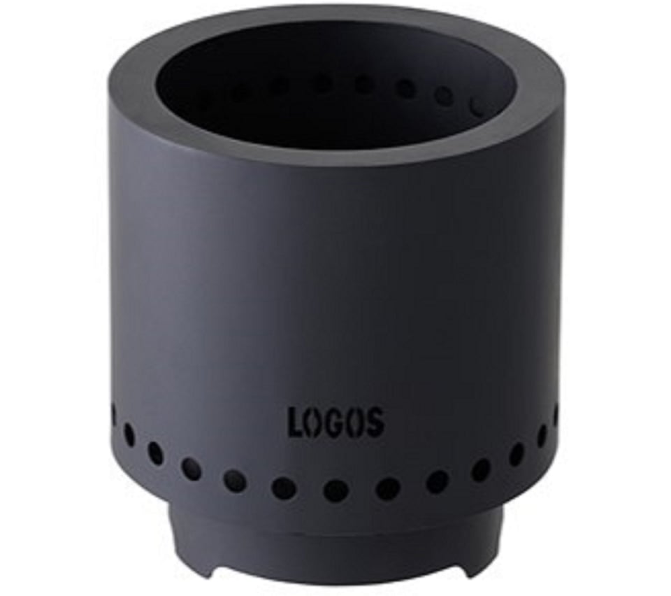 ロゴス、煙や臭いが出にくい「コンパクトたき火ストーブ」。高火力で直