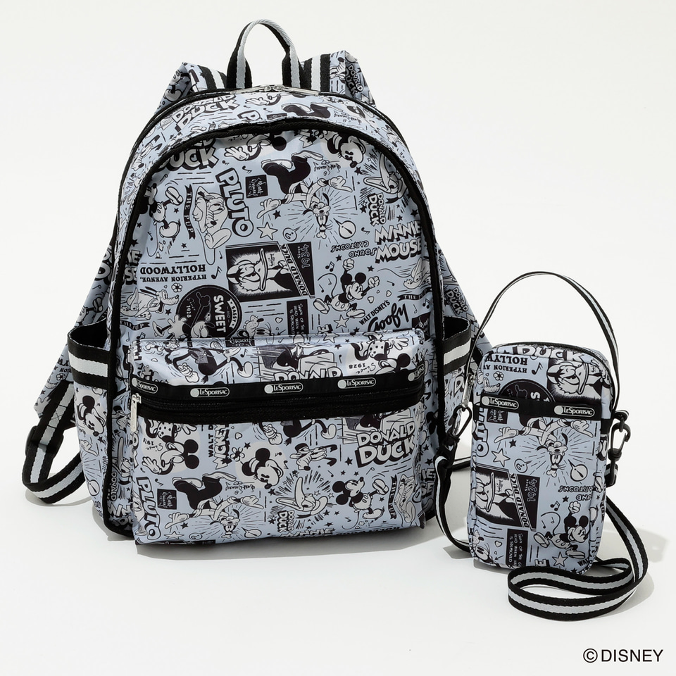 ディズニー100記念の限定レスポでお出かけ！ ワンポイントに総柄、街