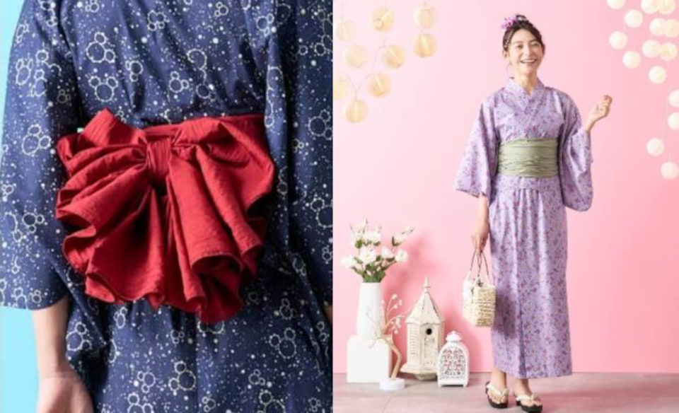 ディズニー浴衣＆小物、ベルメゾンで発売。着付け簡単“キャミワンピ型