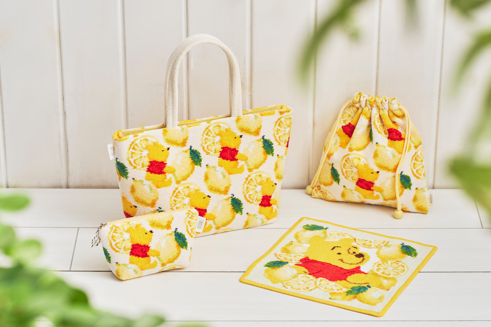 ディズニーストアにくまのプーさん×フェイラー！ ハチミツレモンな上品