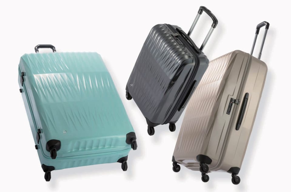 エース、リブデザインで軽量・強靭化のスーツケース「トリアクシス3