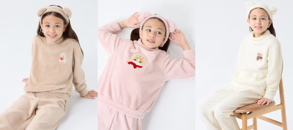 ユニクロ、くまにゃん耳付き「mofusand」は11月29日発売。全身ふわふわ