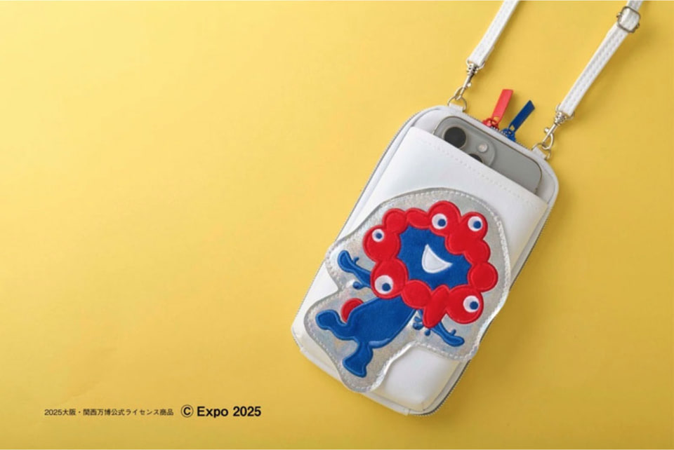 万博が終わってもミャクミャクと一緒！ 宝島社のスマホポシェットが10