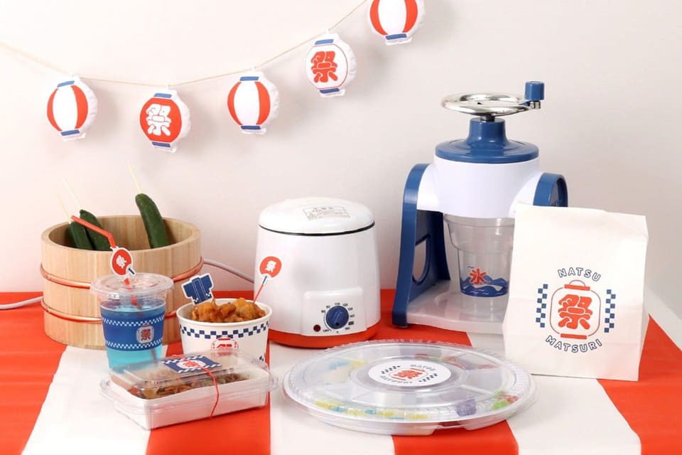 3COINS、夏祭り屋台フードが作れる！ かき氷/フルーツ飴/綿あめ