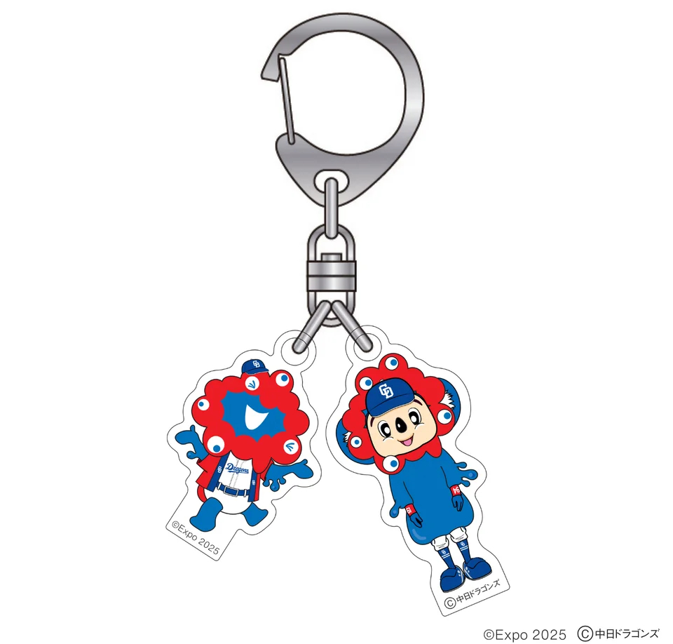 ドアラ×ミャクミャク、名古屋店舗でコラボグッズ発売。互いの姿になり