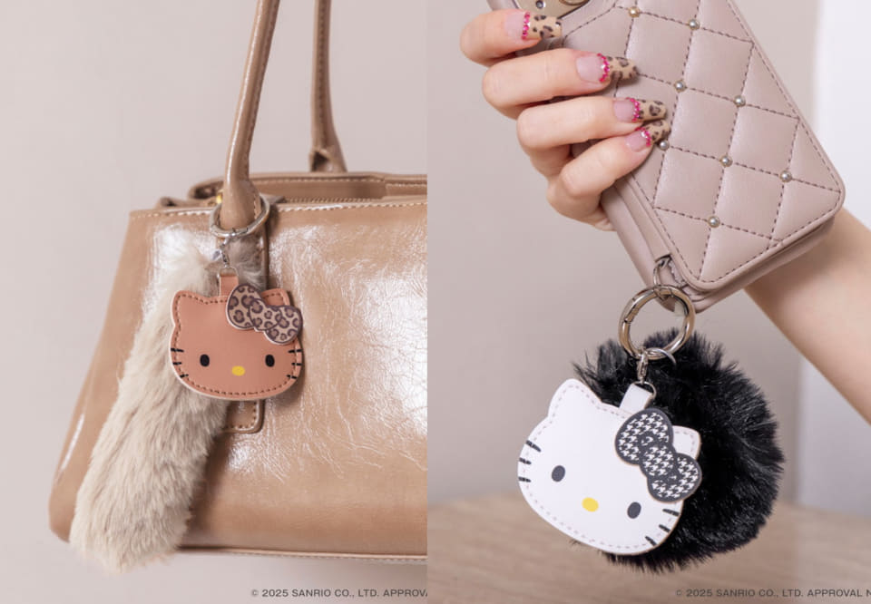 宝島社から「ハローキティ」ファーチャーム発売。ランダム全10種、どれ