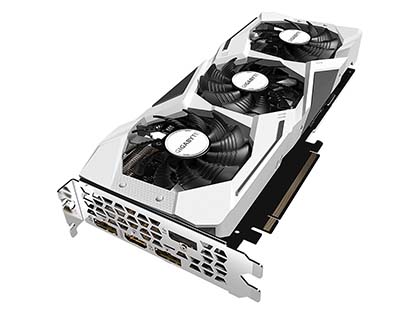 GIGABYTEから“白いGeForce RTX 2060 SUPER”が登場、3連ファン搭載