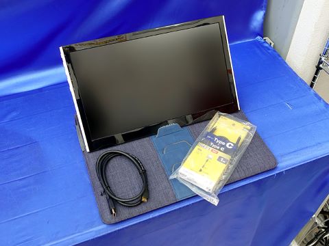 15.6インチ/フルHDのアイ・オー製モバイルモニターが1万円！中古品