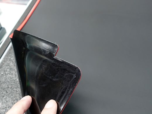 ド派手な全面イラストプリントのガラス製マウスパッド「AXGamingPunk