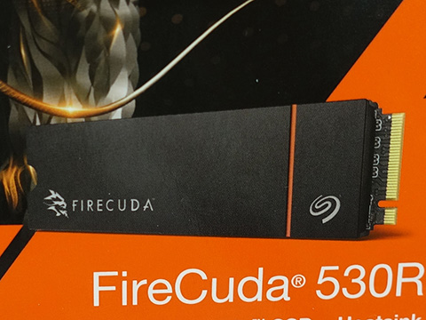 SeagateのゲーミングSSD「FireCuda 530R」に1TB/2TBモデル、PS5にも