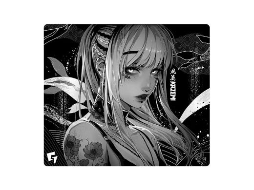 GLSSWRKS製ガラスマウスパッド「Kazemi」の日本限定デザインモデルが