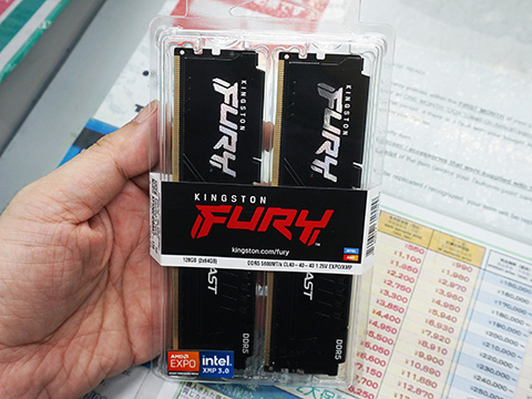 KingstonのDDR5-5600メモリ「FURY Beast DDR5」に64GB×2枚組 - AKIBA