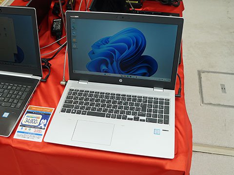 第8世代Core i7や16GBメモリ搭載の「HP ProBook 650 G4」が34,800円