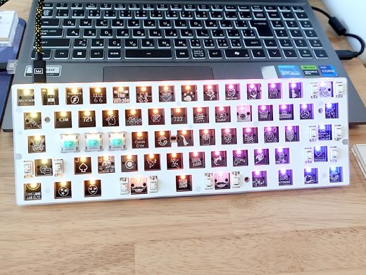 ラピッドトリガー対応60%キーボードのPCBモジュールキット「Wooting