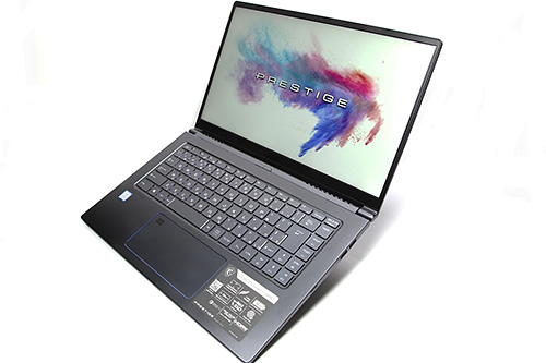 最適化ツールで液晶も性能もクリエイター好みの設定に、MSIのノートPC