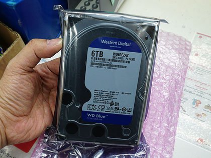 WDの6TB HDD「WD60EZAZ」が発売、256MBキャッシュ搭載 - AKIBA PC Hotline!