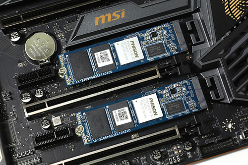 RyzenのRAID機能で10GB/s環境を構築、PCIe 4.0 SSDをしっかり冷やす