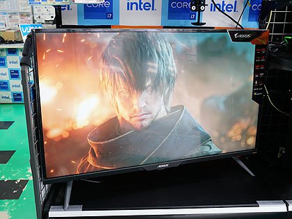 4K/120Hz対応の43インチゲーミングモニター「AORUS FV43U」が発売