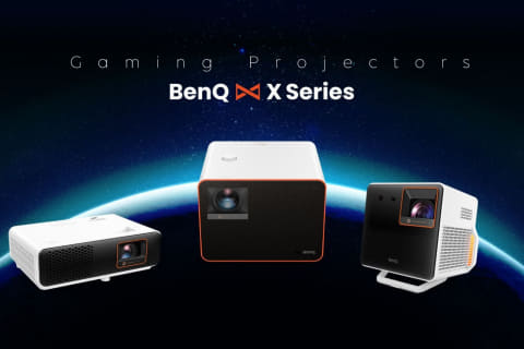 BenQ、4Kゲーミングプロジェクタ「X Series」3機種ゲームショウで世界