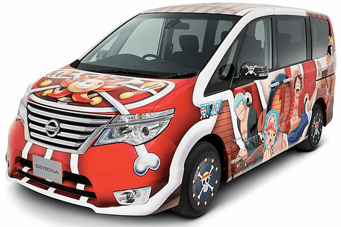 日産、「ワンピース」とのコラボレーションカー「サウザンド・セレナ号