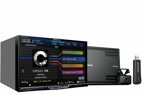 パイオニア、8V型大画面モデルを新たにラインアップする新型「サイバー