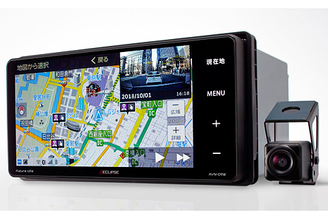 デンソーテン、スマホとのWi-Fi接続にも対応するドラレコ内蔵カーナビ
