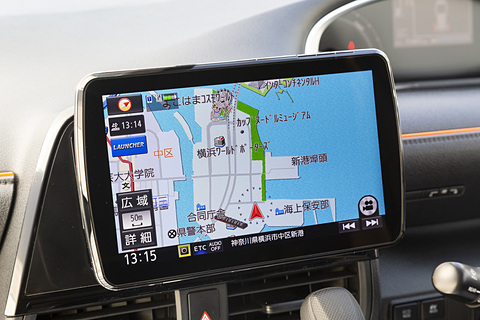 ナビレビュー】文句なしに美しい液晶と使いやすいナビ機能