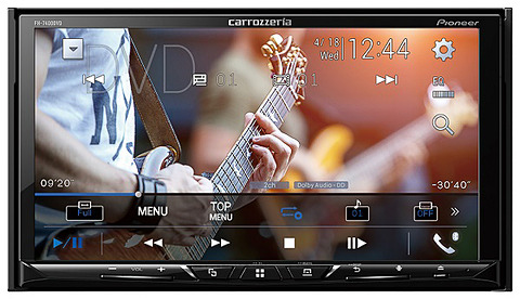 パイオニア、Apple CarPlay/Android Autoにも対応するディスプレイ