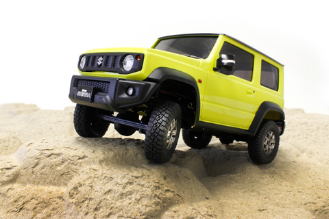京商、1/18スケールのR/C「ミニッツ4×4 レディセット スズキ ジムニー